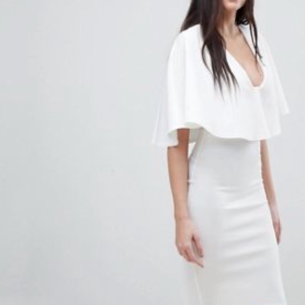 NWOT custom ombré midaxi dress